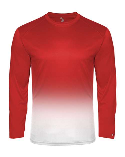 Badger - Youth Ombre Long Sleeve T-Shirt - 2204