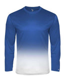 Badger - Youth Ombre Long Sleeve T-Shirt - 2204