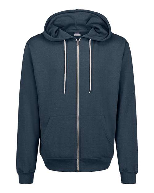 MV Sport - Retro Heather Full-Zip Hooded Sweatshirt - 2349