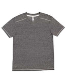 LAT - Harborside Mélange Jersey Henley - 6992