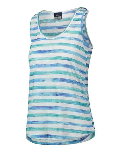 MV Sport - Women's Slub Jersey Printed Tank Top - W19460