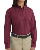 Red Kap - Women's Long Sleeve Poplin Dress Shirt - SP91