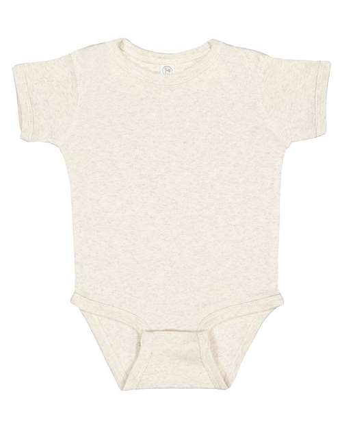 Rabbit Skins - Infant Premium Jersey Short Sleeve Bodysuit - 4480