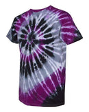 Dyenomite - Youth Multi-Color Spiral Tie-Dyed T-Shirt - 20BMS