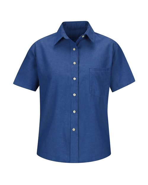 Red Kap - Women's Short Sleeve Oxford Dress Shirt - SR65