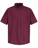 Red Kap - Poplin Short Sleeve Dress Shirt - Long Sizes - SP80L