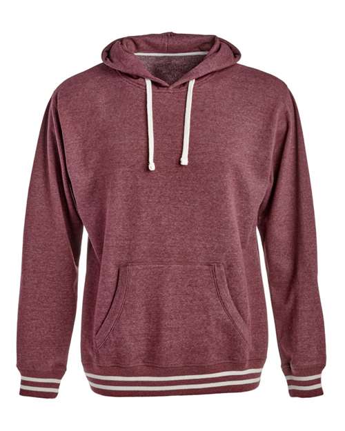 J. America - Relay Fleece Hooded Sweatshirt - 8649