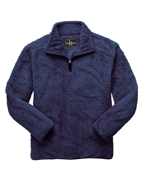 Boxercraft - Fuzzy Fleece Quarter Zip Pullover - FZ02