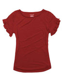 Boxercraft - Women's Ruffle Sleeve T-Shirt - T64