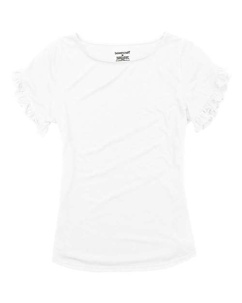 Boxercraft - Women's Ruffle Sleeve T-Shirt - T64