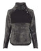 Boxercraft - Women's Quilted Fuzzy Fleece Pullover - FZ06