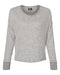 Boxercraft - Women's Cuddle Fleece Boxy Crewneck Pullover - L06