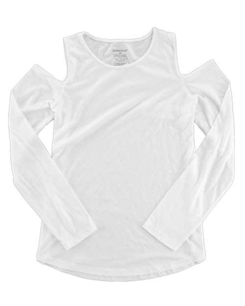 Boxercraft - Women's Cold Shoulder Long Sleeve T-Shirt - T31