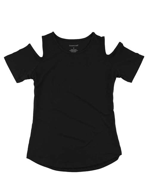 Boxercraft - Women's Plus Size Cold Shoulder T-Shirt - PT32