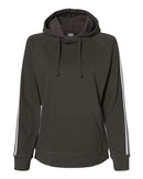 J. America - Women's Burnout French Terry Crop Pullover Hoodie - 8642