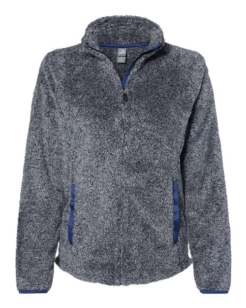 J. America - Women's Boundary Shag Frosty Sherpa Full-Zip - 8463