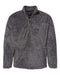 J. America - Boundary Shag Frosty Sherpa Quarter-Zip Pullover - 8464