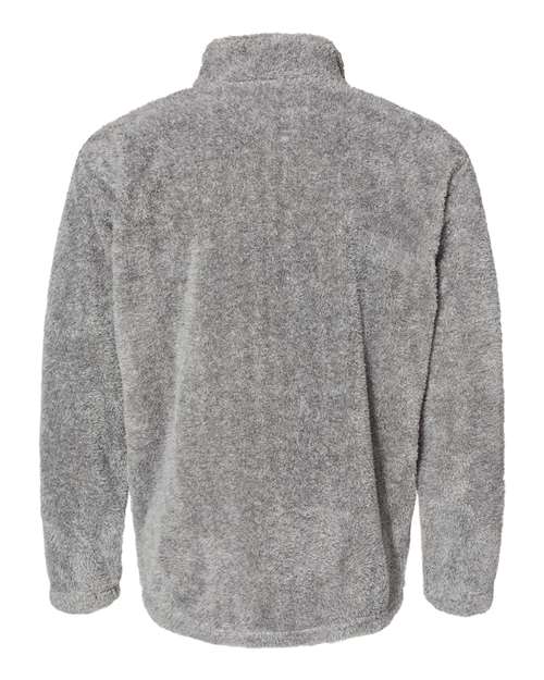 J. America - Boundary Shag Frosty Sherpa Quarter-Zip Pullover - 8464