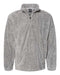 J. America - Boundary Shag Frosty Sherpa Quarter-Zip Pullover - 8464