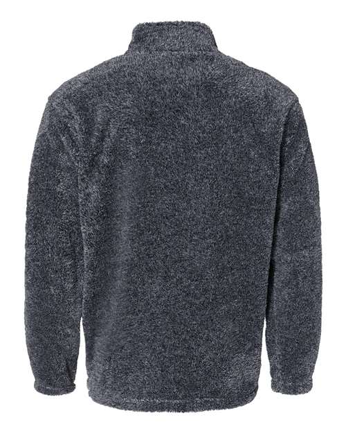 J. America - Boundary Shag Frosty Sherpa Quarter-Zip Pullover - 8464