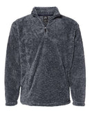 J. America - Boundary Shag Frosty Sherpa Quarter-Zip Pullover - 8464