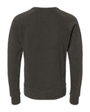 J. America - Ripple Fleece Raglan Crewneck Sweatshirt - 8707