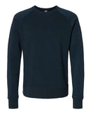 J. America - Ripple Fleece Raglan Crewneck Sweatshirt - 8707