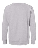 J. America - Ripple Fleece Raglan Crewneck Sweatshirt - 8707