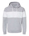 J. America - Varsity Fleece Colorblocked Hooded Sweatshirt - 8644