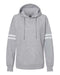 J. America - Women's Varsity Fleece Piped Hooded Sweatshirt - 8645