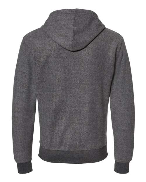 J. America - Flip Side Fleece Hooded Pullover - 8709