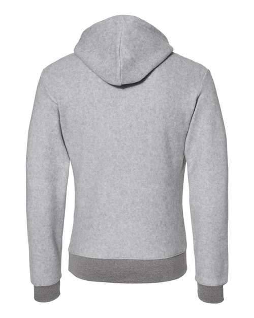 J. America - Flip Side Fleece Hooded Pullover - 8709