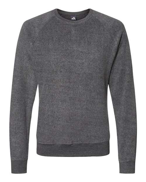 J. America - Flip Side Fleece Crewneck Pullover - 8710