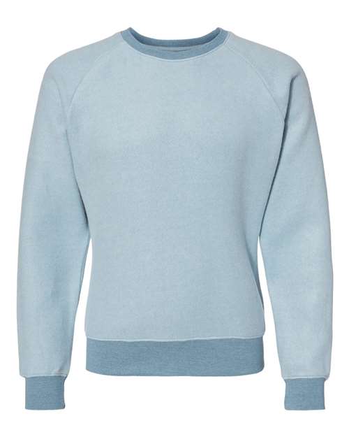 J. America - Flip Side Fleece Crewneck Pullover - 8710