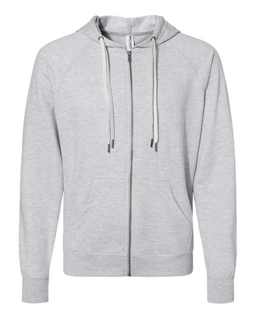 Independent Trading Co. - Icon Unisex Lightweight Loopback Terry Full-Zip Hooded Sweatshirt - SS1000Z