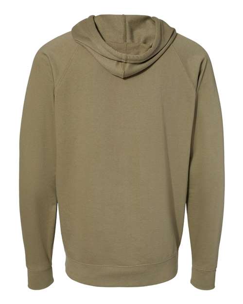 Independent Trading Co. - Icon Unisex Lightweight Loopback Terry Full-Zip Hooded Sweatshirt - SS1000Z