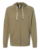 Independent Trading Co. - Icon Unisex Lightweight Loopback Terry Full-Zip Hooded Sweatshirt - SS1000Z