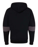 J. America - Sport Lace Colorblocked Fleece Hooded Sweatshirt - 8832