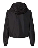 Independent Trading Co. - Women's Lightweight Quarter-Zip Pullover Crop Windbreaker - EXP64CRP