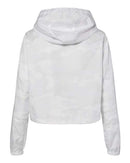 Independent Trading Co. - Women's Lightweight Quarter-Zip Pullover Crop Windbreaker - EXP64CRP