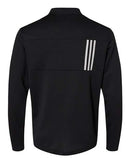 Adidas - 3-Stripes Double Knit Quarter-Zip Pullover - A482