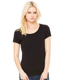 Rabbit Skins - Women's Baby Rib Scoopneck Tee - 1003