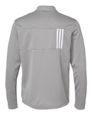 Adidas - 3-Stripes Double Knit Quarter-Zip Pullover - A482