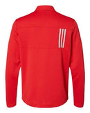 Adidas - 3-Stripes Double Knit Quarter-Zip Pullover - A482