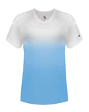 Badger - Women's V-Neck Ombre T-Shirt - 4207