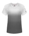 Badger - Women's V-Neck Ombre T-Shirt - 4207