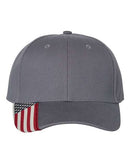 Outdoor Cap - American Flag Cap - USA300