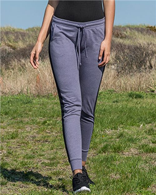 MV Sport - Women's French Terry Side Stripe Joggers - W20198