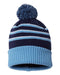 Richardson - Stripe Pom Cuffed Beanie - 134