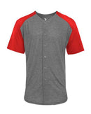 Badger - Triblend Full Button T-Shirt - 4950